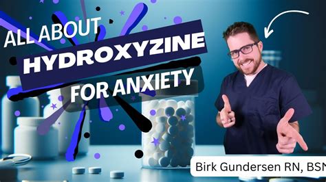 Unlocking Anxiety Relief: My Story with Hydroxyzine - YouTube