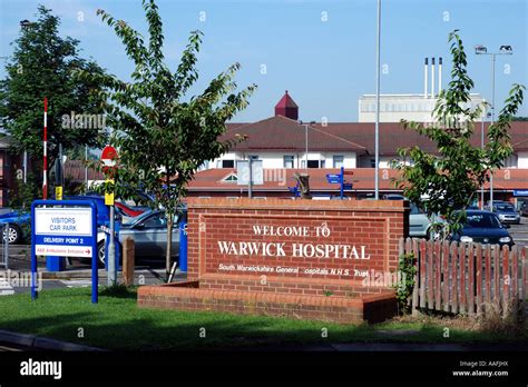 Warwick Hospital, Warwickshire, England, UK Stock Photo - Alamy