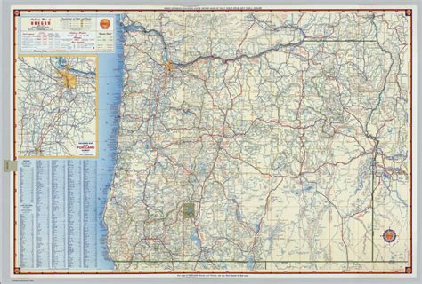 Oregon Road Map Printable - Printable Maps