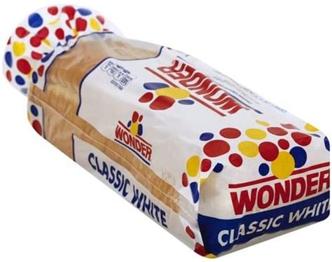 Wonder Enriched, Calcium Fortified Bread - 20 oz, Nutrition Information | Innit