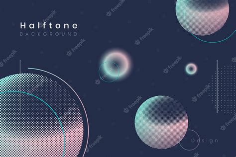 Free Vector | Halftone gradient background