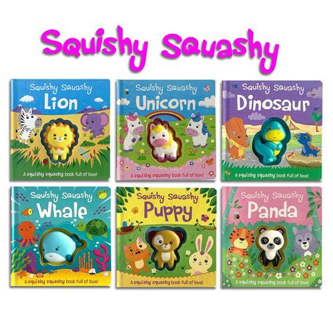 SQUISHY SQUASHY BOOKS | Shopee Malaysia