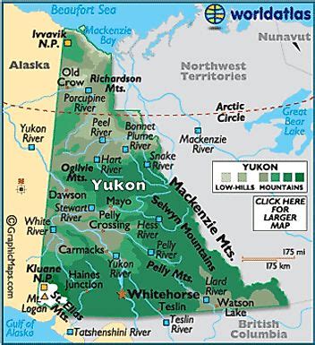 Whitehorse, Yukon Map, Attractions, Facts, Latitude, Longitude, Links ...