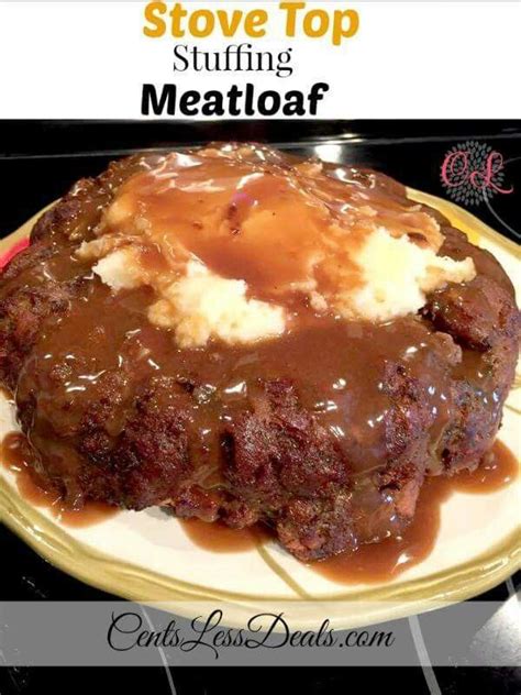 Stovetop | Recipes, Stove top stuffing meatloaf, Meat recipes