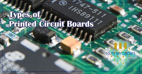 TYPES OF PRINTED CIRCUIT BOARDS - South Bay Circuits