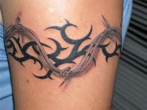 Barbed Wire Tattoos And Meanings-Barbed Wire Tattoo Designs And Ideas | HubPages