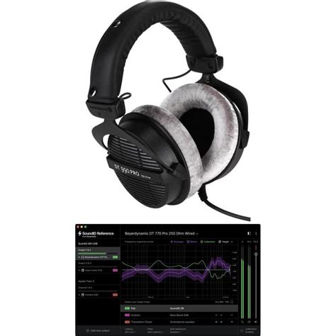 Beyerdynamic DT 990 Pro 250 ohm Open-back Headphones with Calibration Software | Sweetwater