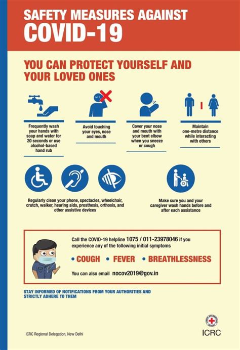 COVID-19: Safety Measures for Persons with Disabilities - The ICRC in ...