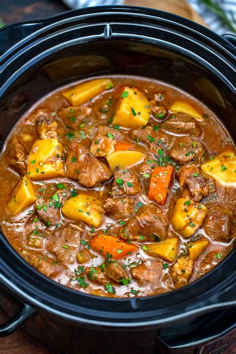 Slow Cooker Guinness Beef Stew [Video] - Sweet and Savory Meals