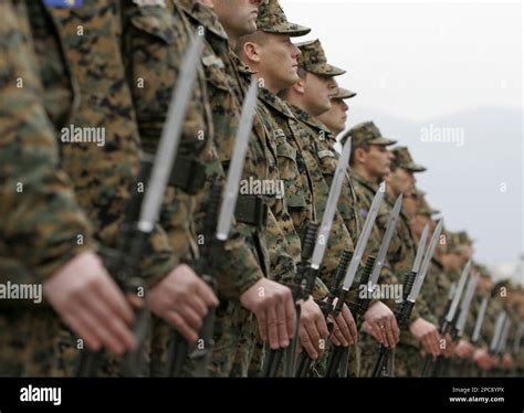 Unified Bosnian Army soldiers with all three ethnic group, Bosnian Muslim, Croats and Serbs ...