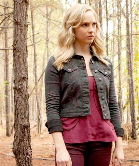 Vampire Diaries Caroline Forbes Jacket - USA Leather Factory