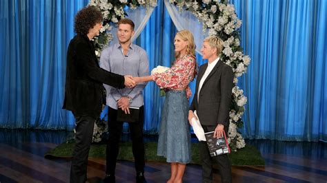 Howard Stern on 'Ellen DeGeneres Show' re-marries Beth, kisses host