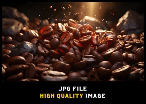 Roasted Coffee Beans Background Graphic by WODEXZ · Creative Fabrica