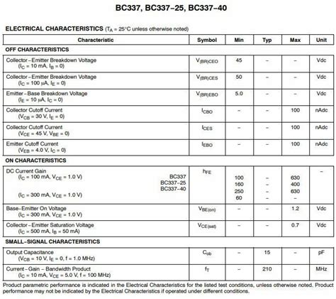 BC337 NPN Transistor: Pinout, Datasheet, And Equivalents, 48% OFF