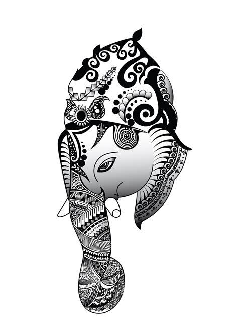 Māori style-Indian culture fusion (tattoo design) on Behance