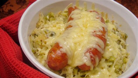 Cheesy Smoked Sausage & Sauerkraut Casserole! Recipe - Food.com