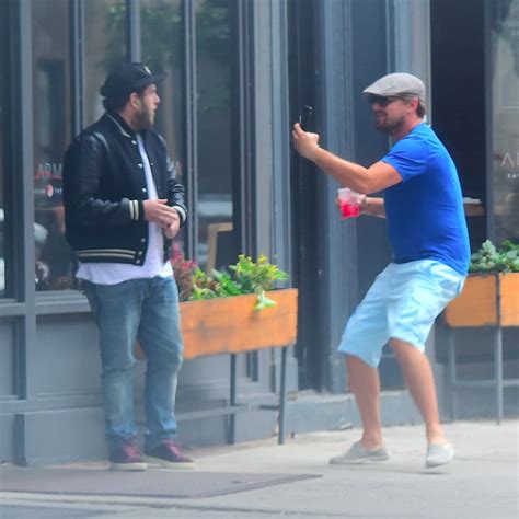 Leonardo DiCaprio and Jonah Hill in NYC August 2016 | POPSUGAR Celebrity