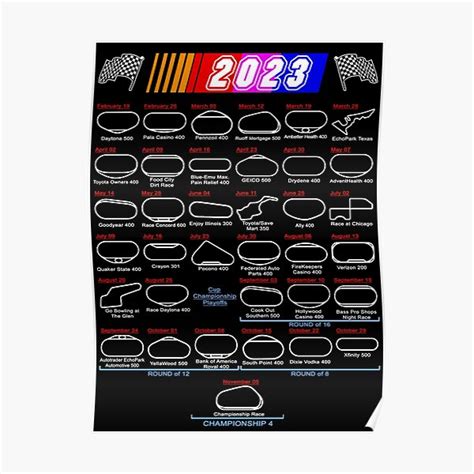 Nascar Cup Series 2023 Calendario