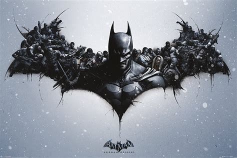 BATMAN ARKHAM ORIGINS - logo Poster | Sold at Europosters