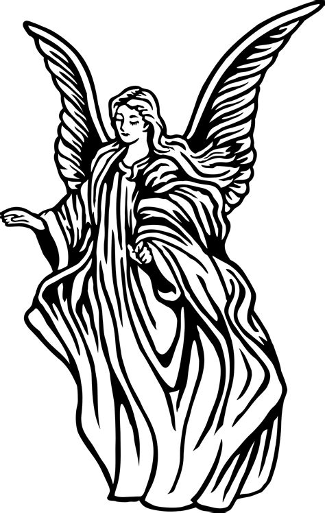 image title | Angel drawing, Angel clipart, Angel wings clip art