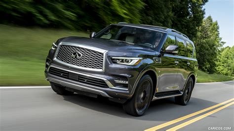 Infiniti QX80 Limited | 2019MY | Front Three-Quarter