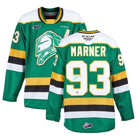 Mitch Marner London Knights Autographed Signed CHL CCM Jersey