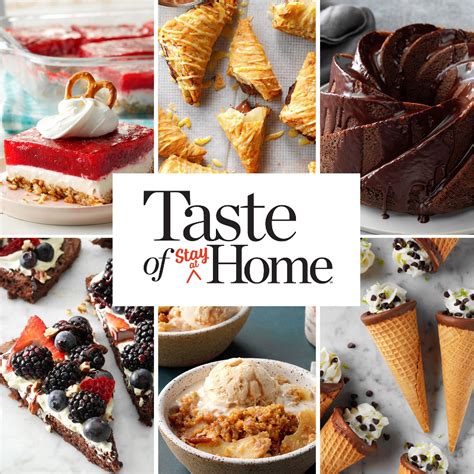 Our 50 Favorite Stay-at-Home Desserts | Desserts, Spring recipes ...