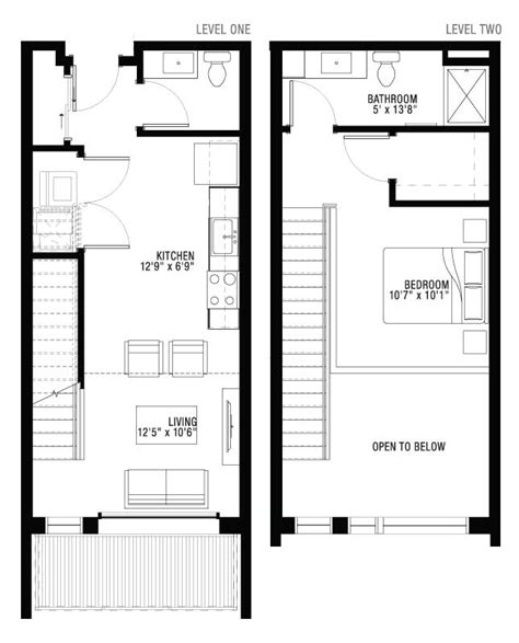 Two Level Apartment Floor Plans | Viewfloor.co