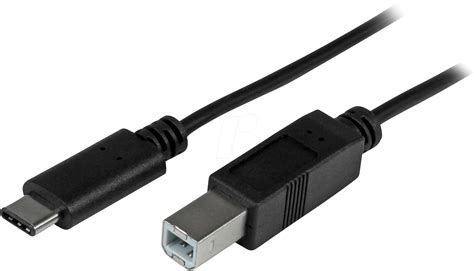 ST USB2CB1M: 1m USB C to USB B Printer Cable USB 2.0 at reichelt elektronik