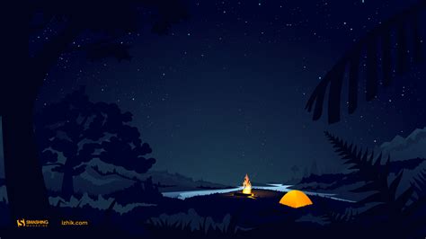 Night Cartoon Wallpapers - Wallpaper Cave