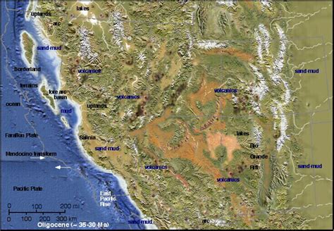 Mountain ranges of the western U.S.