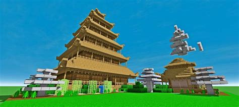 Japanese pagoda Plus Tea House Minecraft schematic