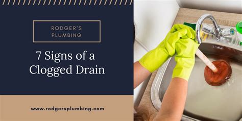 Seven Signs of a Clogged Drain - Rodger's Plumbing | Dallas, TX