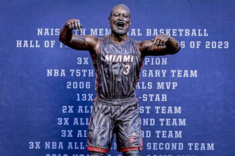 Dwyane Wade Statue Unveiled at Miami Heat Arena