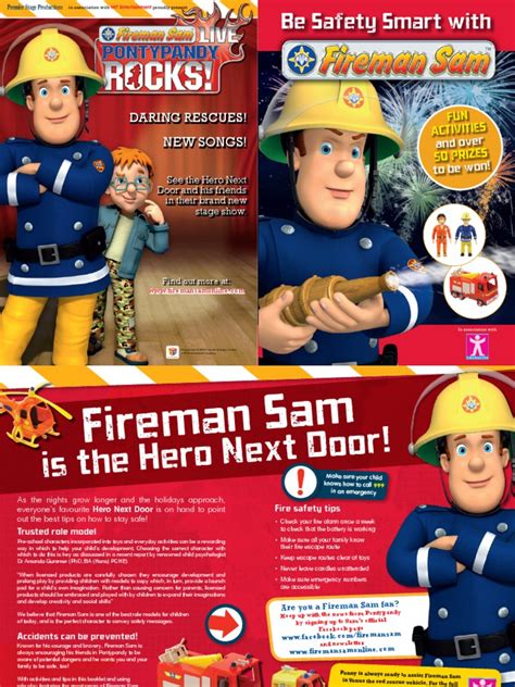 Fireman Sam Activity Book | Firefighter | Fire Engine | Free 30-day ...