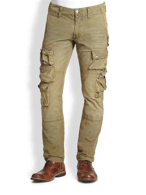 Lyst - Prps Cotton Cargo Pants in Green for Men