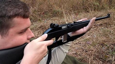 Marlin 795 .22lr with Tech Sights Appleseed-style shooting - YouTube