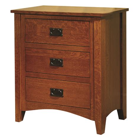 Mission Antique Nightstand - The Oak Country Peddler