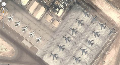 Al Dhafra Airbase in United Arab Emirates