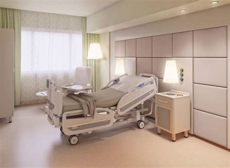 Hospital VIP Room - Bed | Hospital interior design, Hospital interior ...