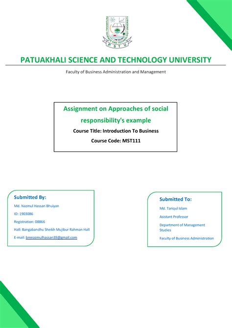 Patuakhali Science AND Technology University i2b - Warning: TT ...