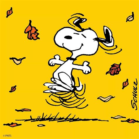 Fall mood! | Snoopy dance, Snoopy pictures, Snoopy images