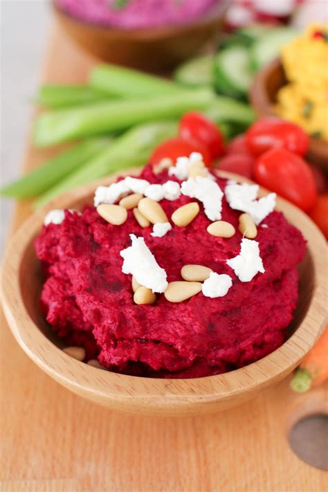 Easy Veggie Hummus Dips 3 Ways - Healthnut Nutrition