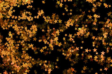 Photo of orange star field | Free christmas images