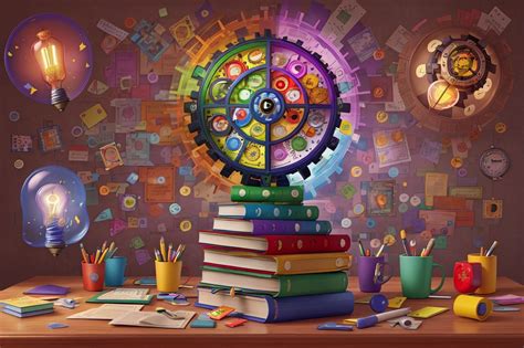 Collage With Books, Cogs, Brain Free Stock Photo - Public Domain Pictures