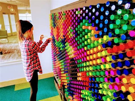 LiteZilla, a giant interactive sensory wall that is designed to inspire creativity in all ages ...