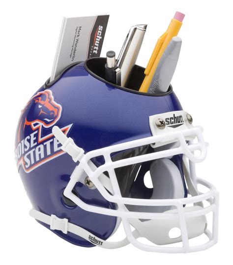 Boise State Broncos College Mini Helmet Desk Caddies | Sports Memorabilia!