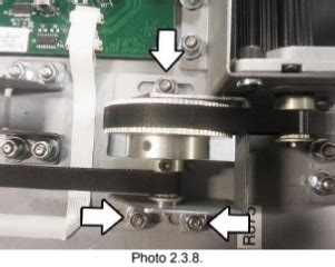 Table Motor Belt Tension Adjustment | Garment Printer Ink