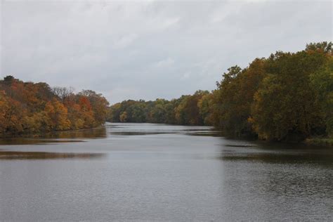 Water Research & News: Beautiful Fall on Raritan River (near my office)