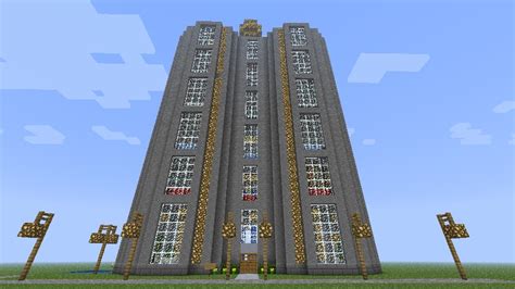 Office Building (and Schematic) up0date to 1.4 Minecraft Map